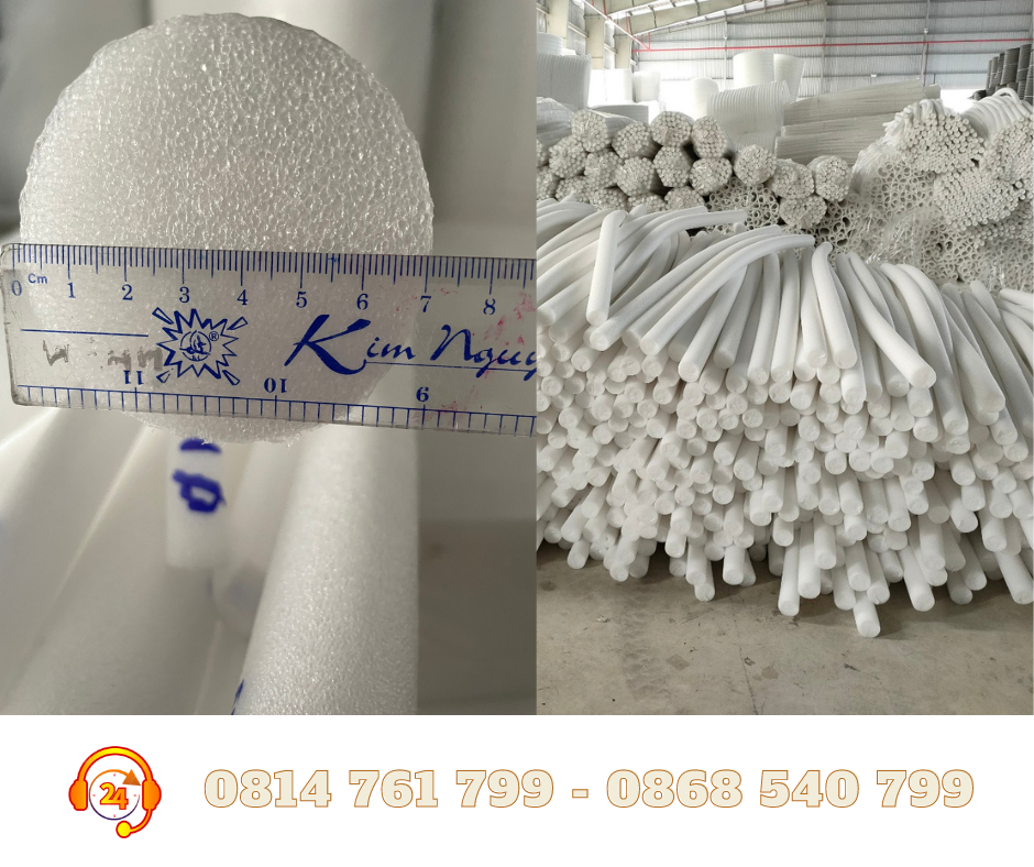 ống xốp foam cắm hoa