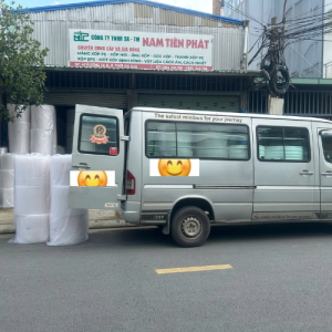 hình ảnh xe giao hàng cty NTP