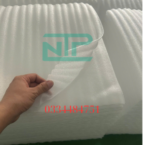 hình ảnh màng xốp hơi NTP cắt tấm 