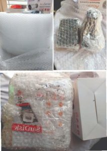 Xốp hơi gói hàng điện tử gia dụng