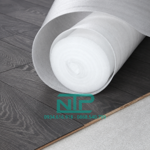Xốp Pe foam lót sàn gỗ có giảm tiếng ồn không?
