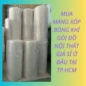 Hình ảnh màng xốp bóng khí NTP