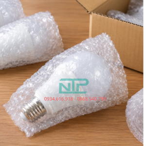 Hình ảnh xốp hơi gói bóng đèn led